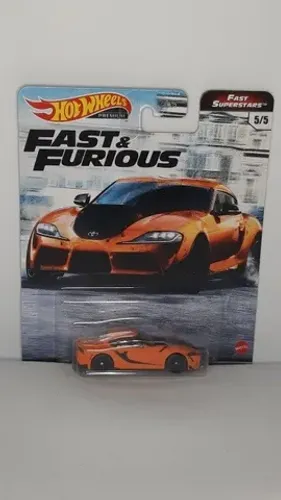 Miniatura Toyota Gr Supra Fast & Furious Hot Wheels 1/64