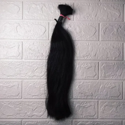 Cabelo H 40cm 90g 8,00 Preto Liso, Regional Virgem