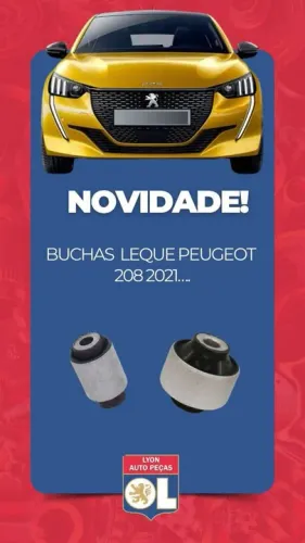 Bucha do leque Peugeot 208 2021 /...