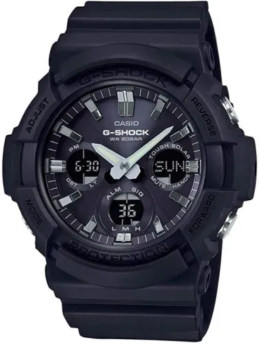 Relógio Casio G-shock Gás100b-1a Solar, Digital/analógico