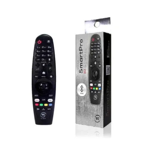 CONTROLE REMOTO PARA TV SMART LG UNIVERSAL SEM COMANDO DE VOZ VC VC-A8225 PRETO