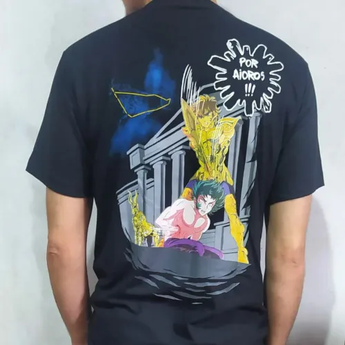 Camiseta Cavaleiros do Zodíaco - Por Aioros