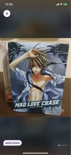 Coleção completa mangá Mad Love Chase - 5 volumes