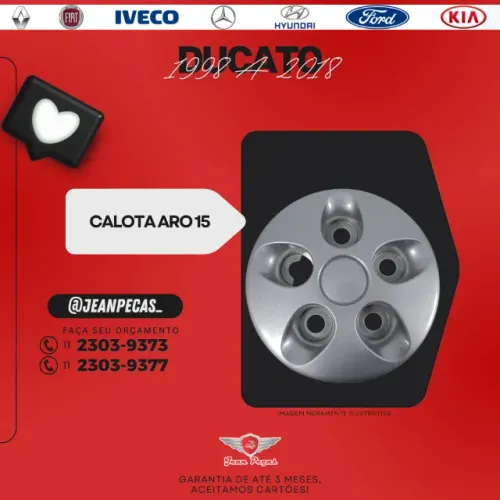 CALOTA ARO 15 - FIAT DUCATO