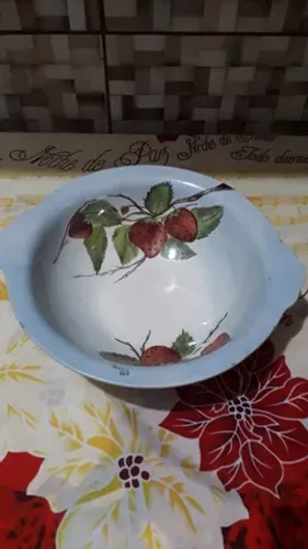 Fruteira ou Tigela funda de porcelana 