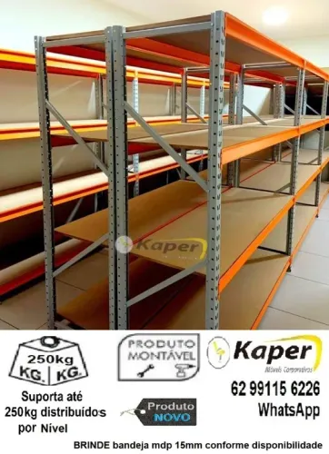 O Mini Porta-Pallets é projetado para otimizar espaços pequenos ( produto novo )