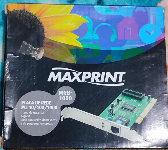 Placa de rede Gigabit 1000gb