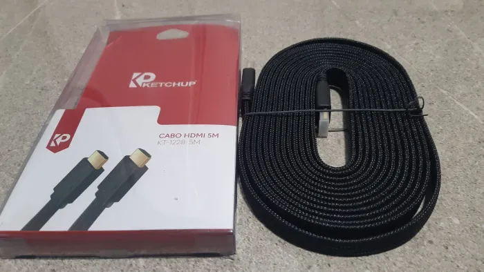 Cabo HDMI 5m Ketchup KT-1228-5M