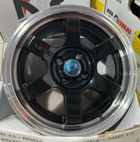 Rodas TE-37 aro 15 tala 7 furacão 4x100