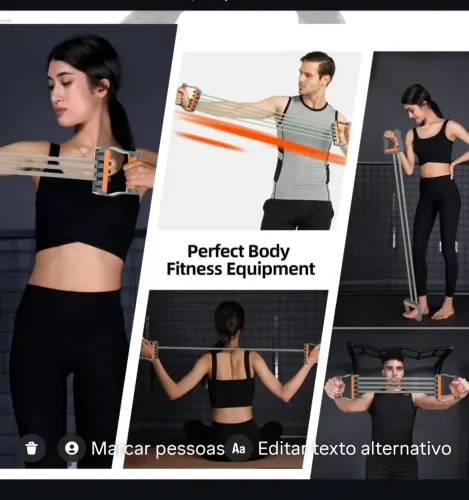 Expansor elástico para exercícios de treinamento muscular por 75,00