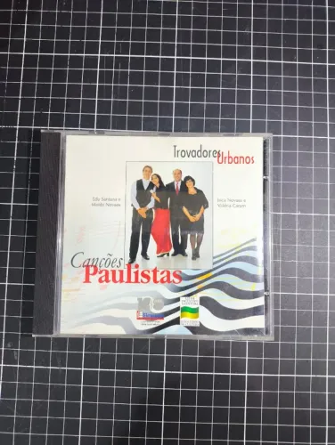 CD Trovadores Urbanos Canções Paulistas