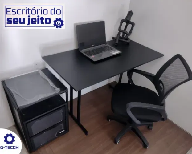 Escrivaninha 1,20m NOVA Mesa de Escritório Multiuso Computador Notebook Estudo Jantar Birô