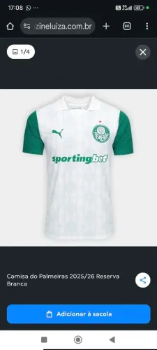 Camisa Palmeiras