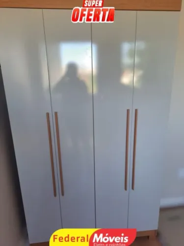 Guarda Roupa 4 Portas - Organização com Muito Charme!