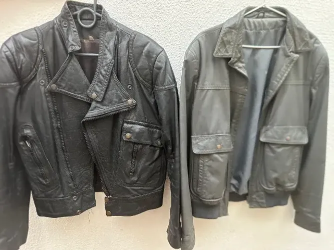Jaquetas de couro