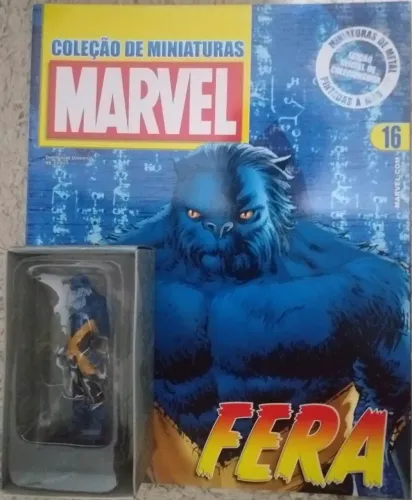 Fera - Coleção de Miniaturas Marvel Eaglemoss n. 16