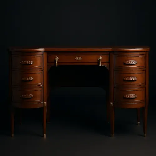 mesa de escritorio antiga