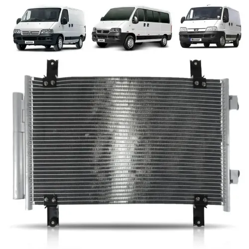 RADIADOR AR CONDICIONADO FIAT DUCATO 2.3 CITROEN JUMPER PEUGEOT BOXER 2010 2011 2012 2013