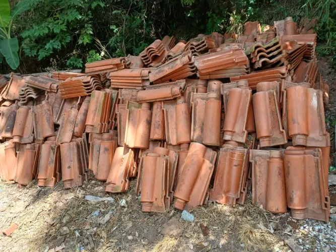 Telha portuguesa. 1200 unidades. Aceito oferta.