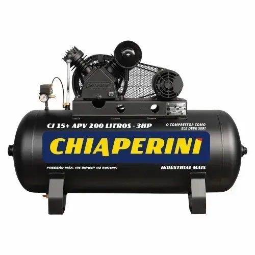 COMPRESSOR CHIAPERINI 15PES15/200L 175 LIBRAS RCH200L 3HP MONO 220V
