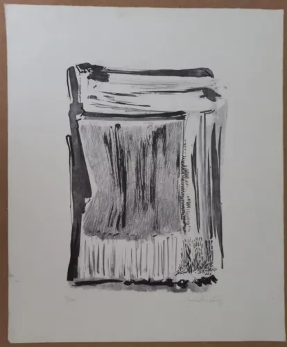 Gravura de Sandra Favero - Quadro em serigrafia