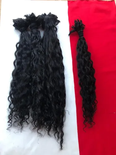 Cabelo Humano Cacheado na Tela