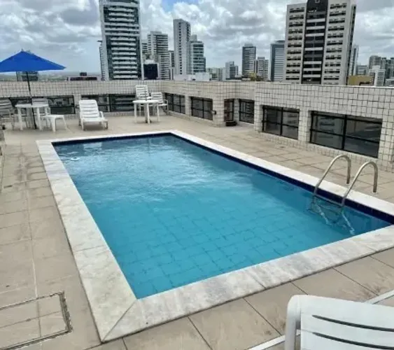 Studio Portal dos Navegantes, 40m2, 1qto, Lazer, andar alto, 365mil