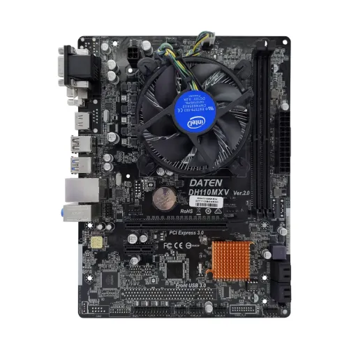 Kit 1151 Placa Mãe Daten DH 110+ I3 6300 + Cooler