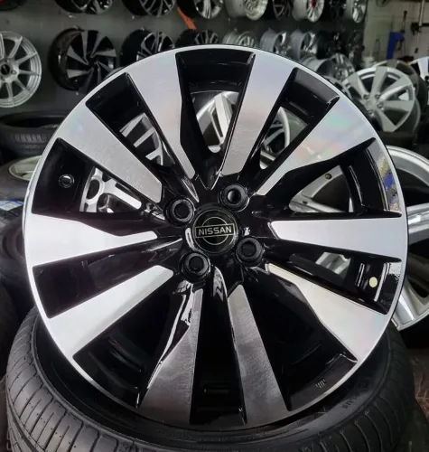 Jogo de rodas usadas aro 17 4x100 Nissan Kicks