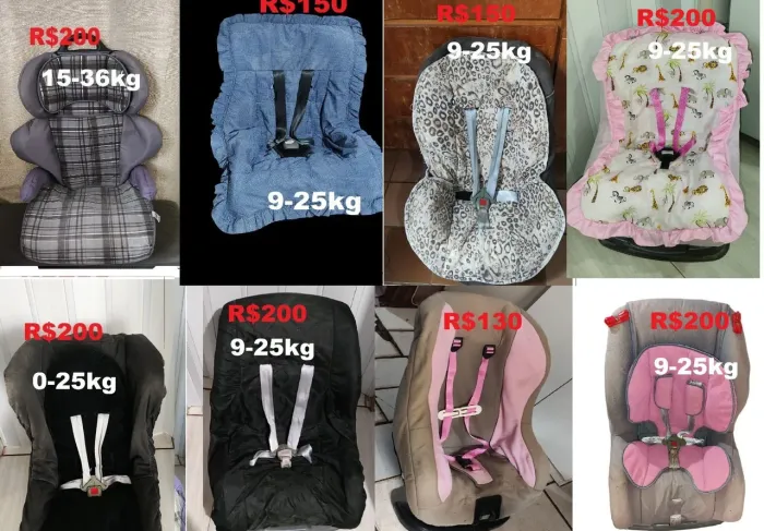 Cadeirinhas automotivo infantil 