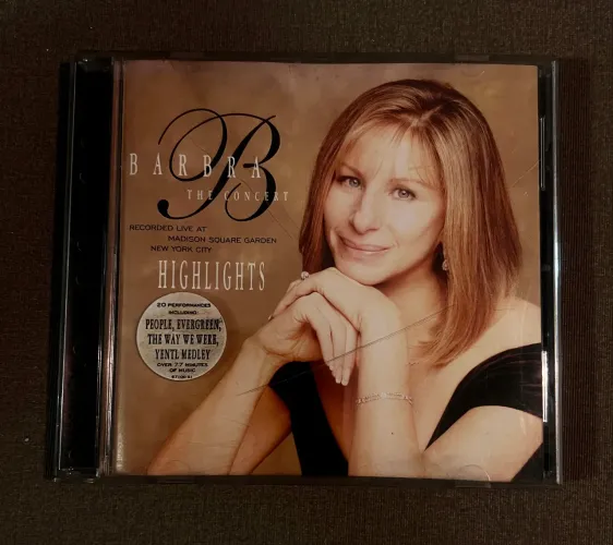 cd importado barbra streisand: the concert
