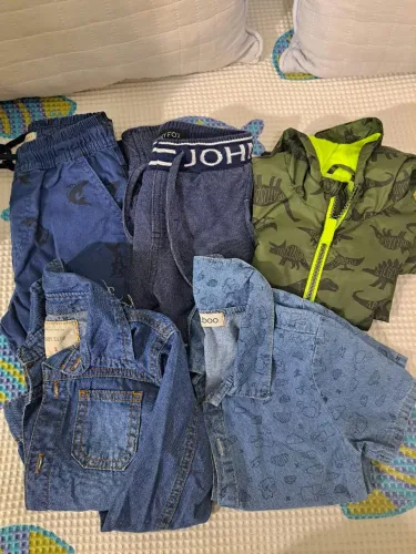 Lote menino 2/3 anos 