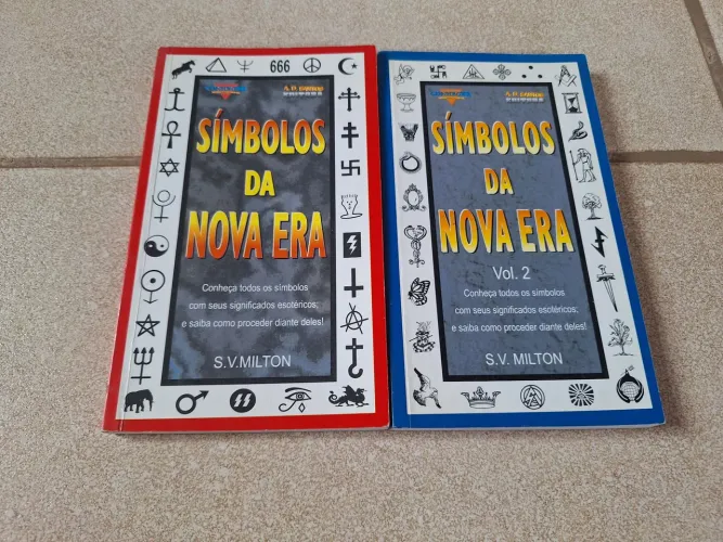 Livros S. V. Milton- Símbolos da Nova Era 1 e 2