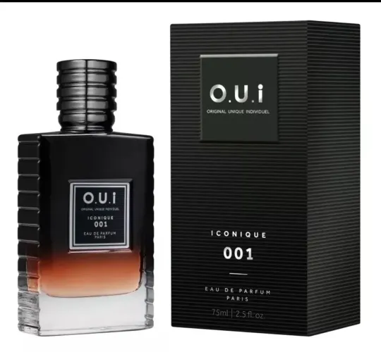 Perfume o.u.i iconique 001 masculino eau de parfum 75ml