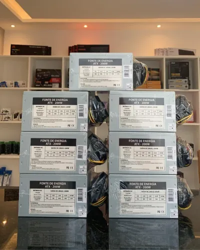 Fonte ATX 200W - novas.