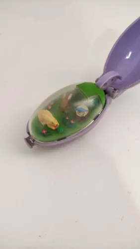 Vintage Takara Pocket Critters Keychain 1993 Munch'n Bunnies