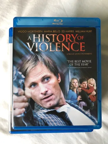 Blu-Ray Marcas da Violência. Importado. Sem legendas em Português