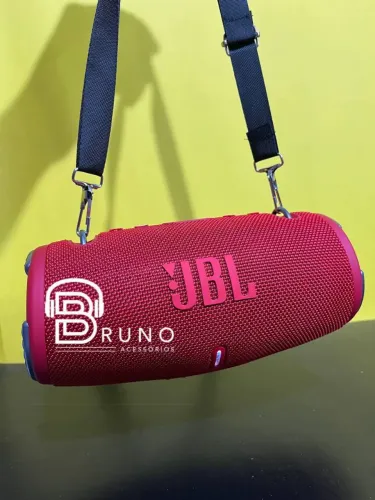 Caixa de Som JBL Xtreme 3 Vermelha com Alça Original