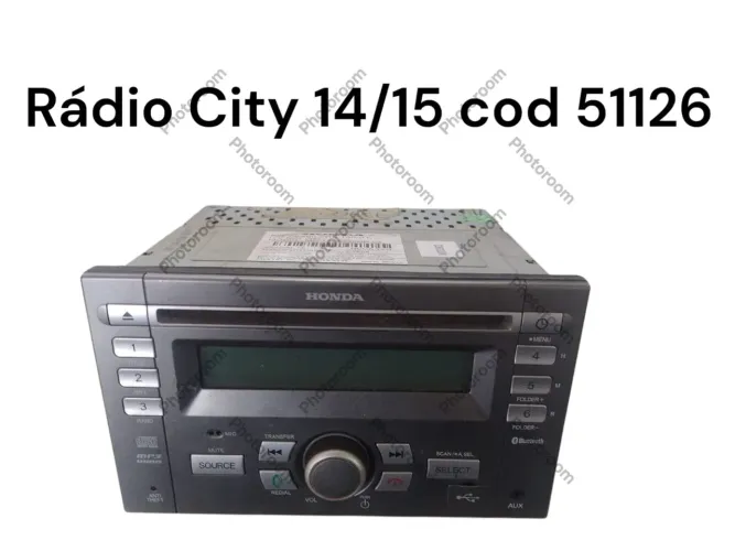 Rádio Honda City 14/15 - Multimídia com Bluetooth