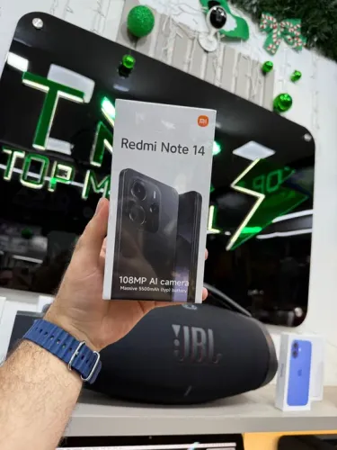 Redmi Note 14 com 8/256GB, Lacrado