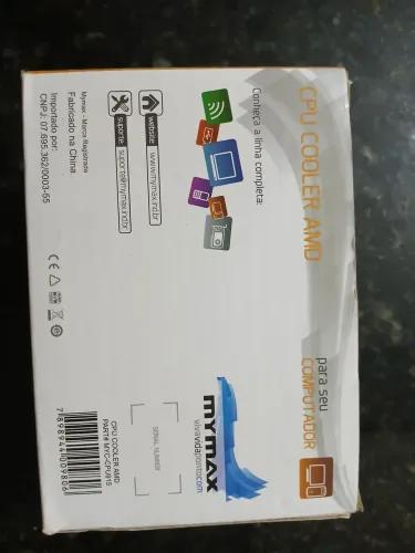 COOLER AMD P/ SEMPROM SOCKET Soquete 754, 939 e AM2