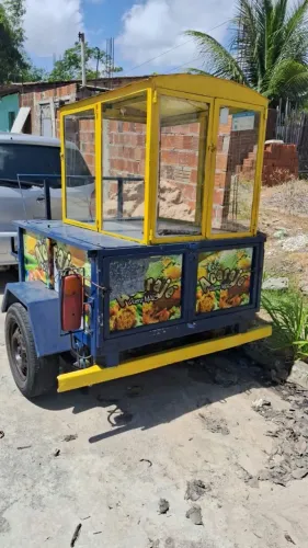 Reboque Carrinho de acaraje.