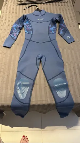 Roupa de borracha para surf - Long John feminino 3/2- Tamanho M