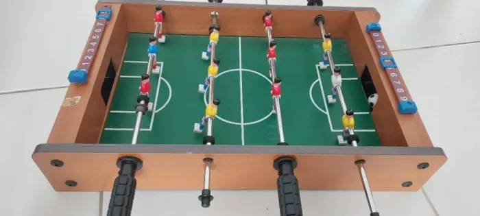 Jogo de Futebol de Mesa pebolin infantil 60 reais 31 x 47 cm