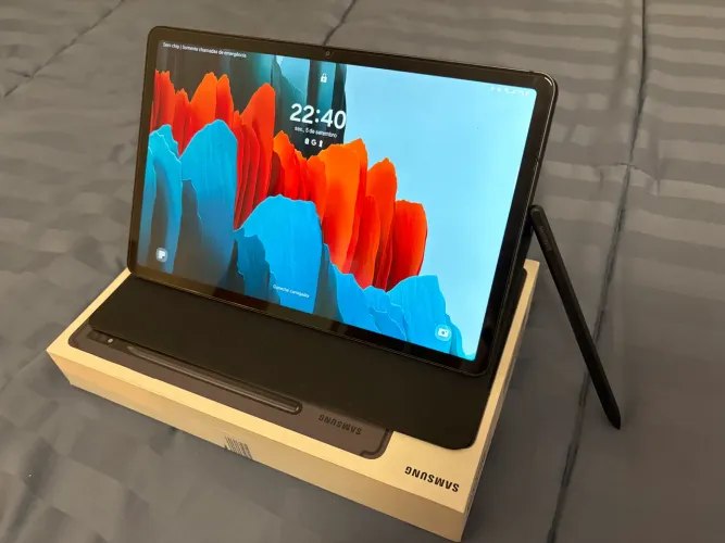 Samsung Tab S7 256gb, perfeito estado