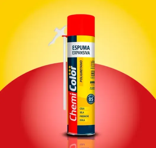 Espuma Expansiva PU 300ml 190g da Chemicolor - 103121