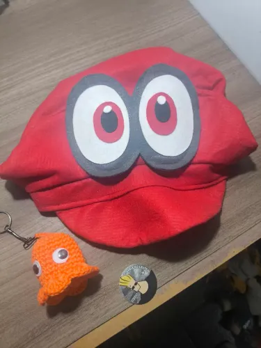 Lote de brinquedos mario e pac man