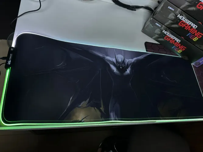 Mouse pad com RGB