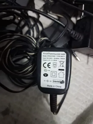 Fonte de Alimentação Wahl SPE047009V ...4,7 volts . Valor unitário
