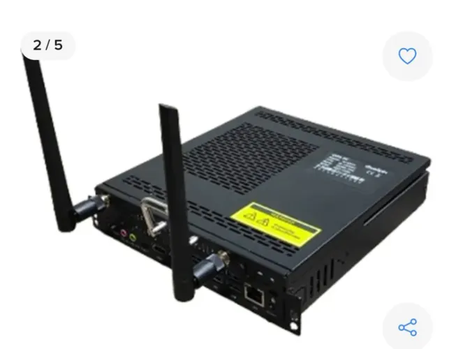 Computador de bordo OPS (Intel CoreTMI i5/8G RAM/128G SSD) aplicações